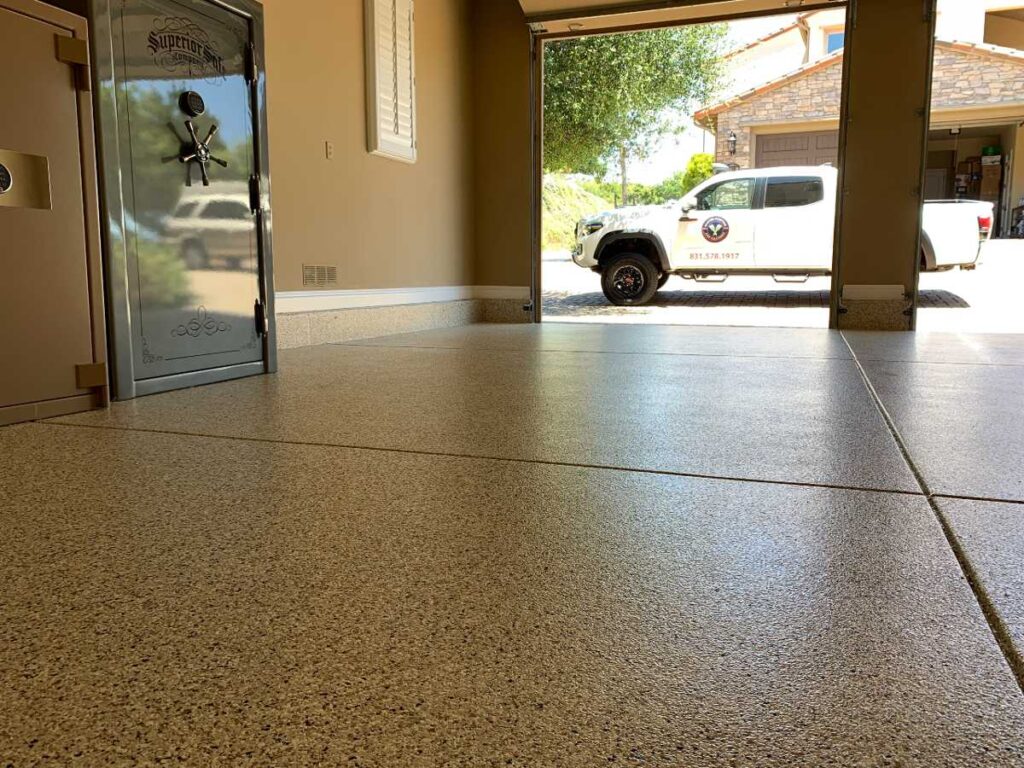 Polyaspartic Floor Coating Services Monterey CA