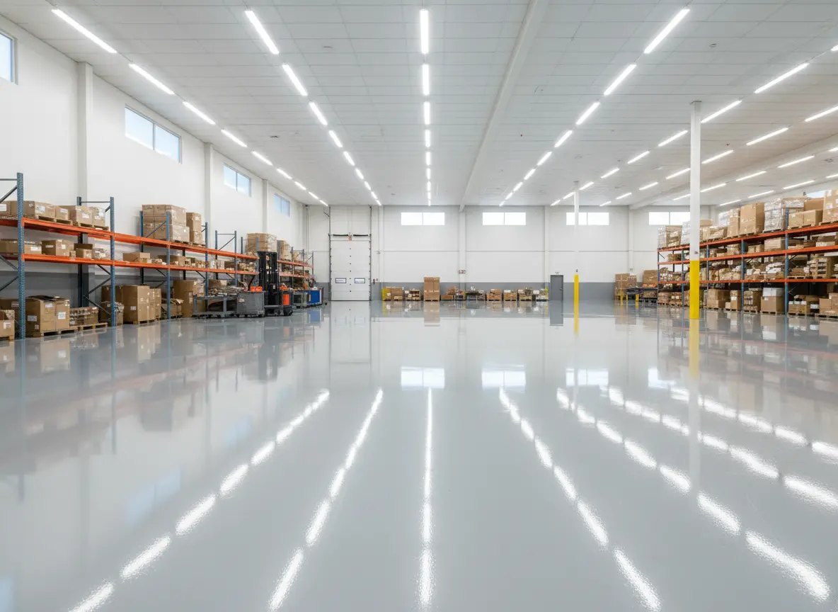 Commercial Epoxy Flooring Salinas Warehouse