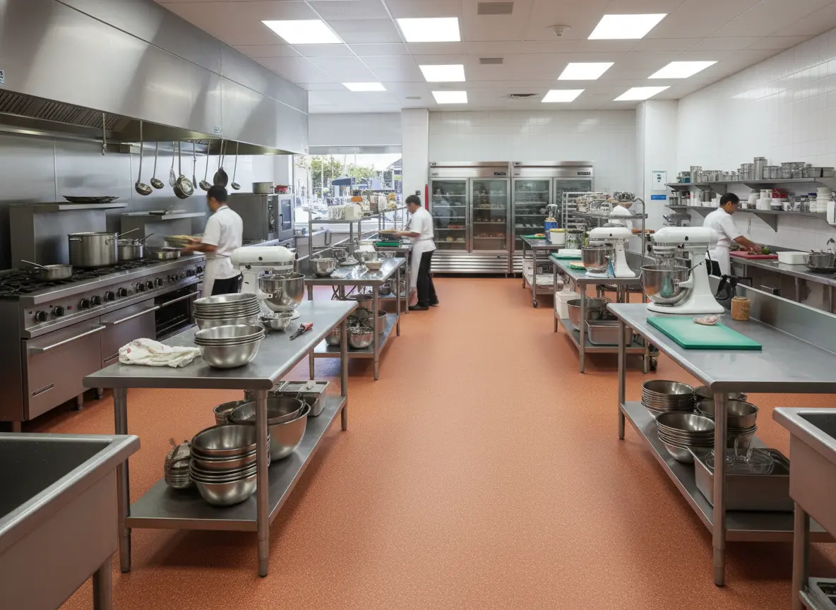 Mma Resin Flooring Salinas Commercial Kitchen