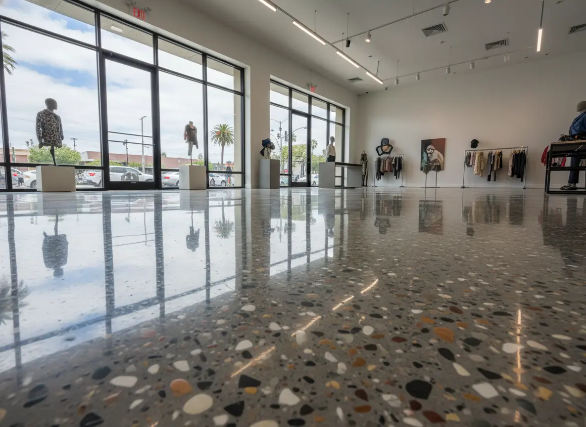 Polished Concrete Flooring Salinas Retail